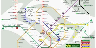 Singapur mrt joon kaardil