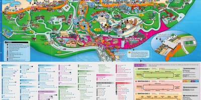 Sentosa kaart vaatamisväärsused