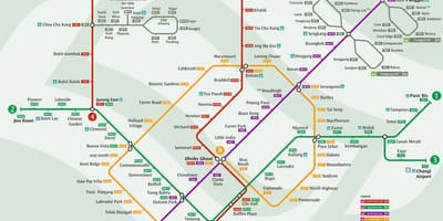 Süsteemi kaart Singapur